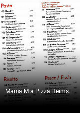 Mama Mia Pizza Heimservice tisch reservieren