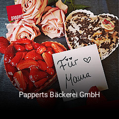 Papperts Bäckerei GmbH tisch reservieren