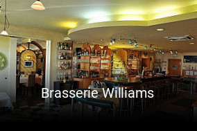 Jetzt bei Brasserie Williams einen Tisch reservieren