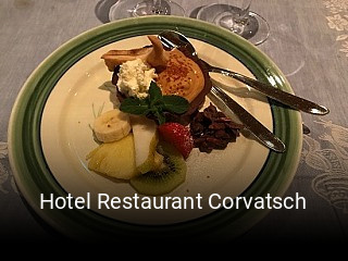 Jetzt bei Hotel Restaurant Corvatsch einen Tisch reservieren