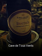 Jetzt bei Cave de Tous-Vents einen Tisch reservieren