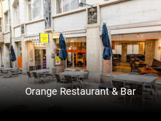 Jetzt bei Orange Restaurant & Bar einen Tisch reservieren
