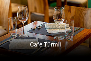 Jetzt bei Café Türmli einen Tisch reservieren