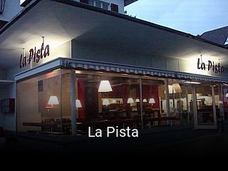Jetzt bei La Pista einen Tisch reservieren