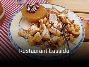 Restaurant Lassida tisch reservieren