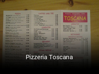 Pizzeria Toscana online reservieren