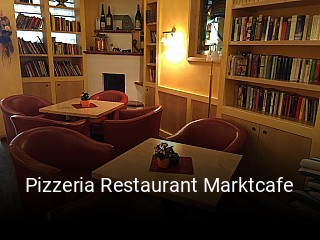 Pizzeria Restaurant Marktcafe tisch buchen