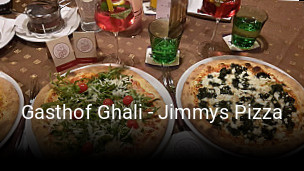 Gasthof Ghali - Jimmys Pizza online reservieren
