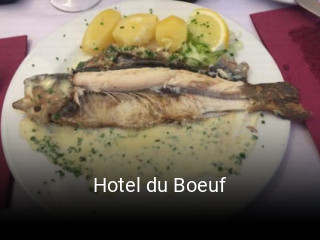 Jetzt bei Hotel du Boeuf einen Tisch reservieren
