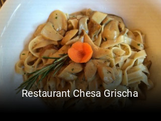 Jetzt bei Restaurant Chesa Grischa einen Tisch reservieren