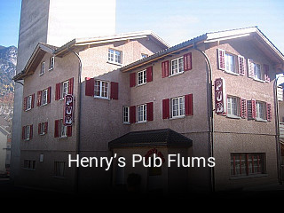 Henry’s Pub Flums tisch reservieren