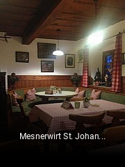 Mesnerwirt St. Johann tisch reservieren