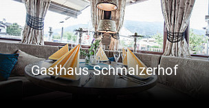 Gasthaus Schmalzerhof tisch buchen