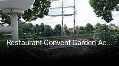 Restaurant Convent Garden Achterdeck reservieren