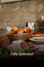 Cafe Donndorf tisch reservieren