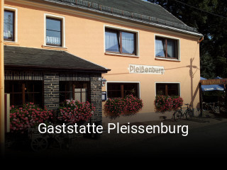 Gaststatte Pleissenburg online reservieren