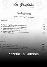 Pizzeria La Gondola tisch buchen