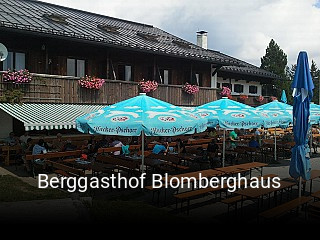 Jetzt bei Berggasthof Blomberghaus einen Tisch reservieren