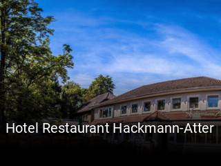 Hotel Restaurant Hackmann-Atter reservieren