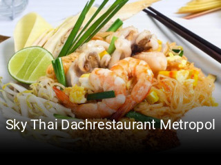 Sky Thai Dachrestaurant Metropol tisch reservieren