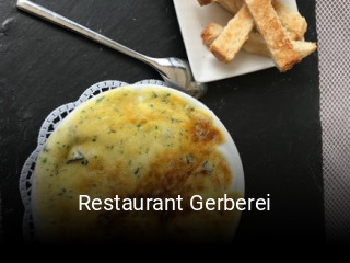 Restaurant Gerberei tisch buchen