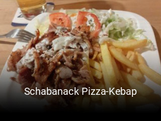 Jetzt bei Schabanack Pizza-Kebap einen Tisch reservieren
