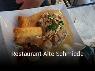 Restaurant Alte Schmiede online reservieren