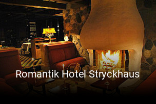 Romantik Hotel Stryckhaus tisch buchen