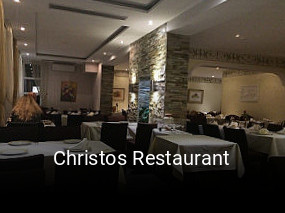 Christos Restaurant tisch reservieren