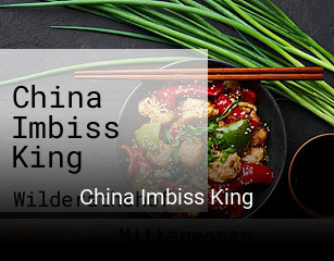 China Imbiss King tisch buchen
