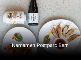 Jetzt bei Namamen Postparc Bern einen Tisch reservieren