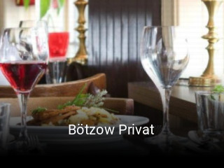 Jetzt bei Bötzow Privat einen Tisch reservieren