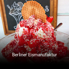 Jetzt bei Berliner Eismanufaktur einen Tisch reservieren