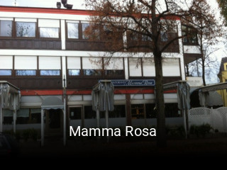 Mamma Rosa tisch reservieren