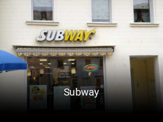 Subway tisch reservieren