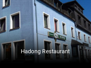 Hadong Restaurant tisch reservieren