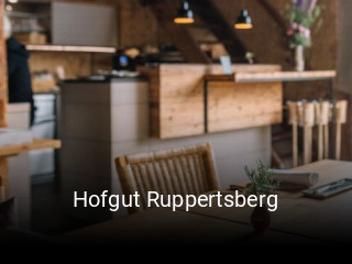 Jetzt bei Hofgut Ruppertsberg einen Tisch reservieren