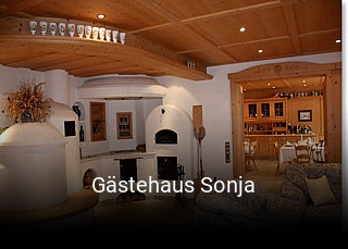 Gästehaus Sonja tisch reservieren