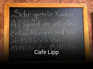 Cafe Lipp tisch reservieren