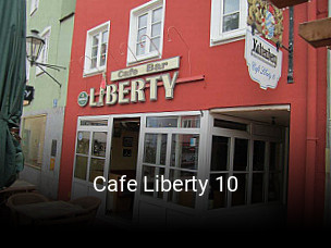 Jetzt bei Cafe Liberty 10 einen Tisch reservieren