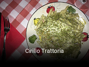 Jetzt bei Cirillo Trattoria einen Tisch reservieren