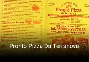 Jetzt bei Pronto Pizza Da Terranova einen Tisch reservieren