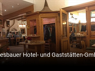 Jetzt bei Wiesbauer Hotel- und Gaststätten-GmbH einen Tisch reservieren