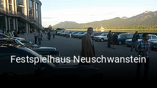 Festspielhaus Neuschwanstein tisch buchen