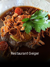 Restaurant Geiger reservieren