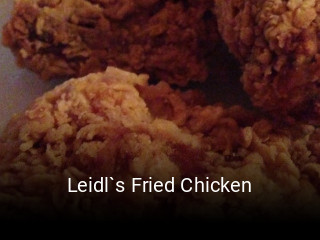 Leidl`s Fried Chicken tisch reservieren