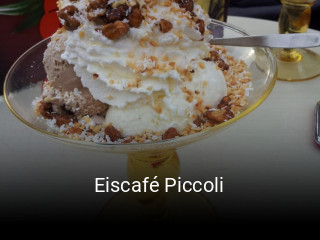 Jetzt bei Eiscafé Piccoli einen Tisch reservieren