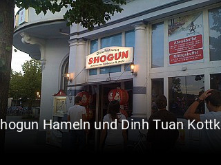 Jetzt bei Shogun Hameln und Dinh Tuan Kottke einen Tisch reservieren