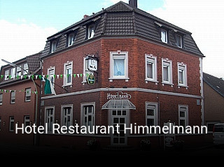 Hotel Restaurant Himmelmann tisch buchen