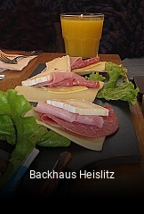 Backhaus Heislitz tisch buchen